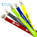 High quality free sample personalized sublimation printing airline lanyard with logo custom